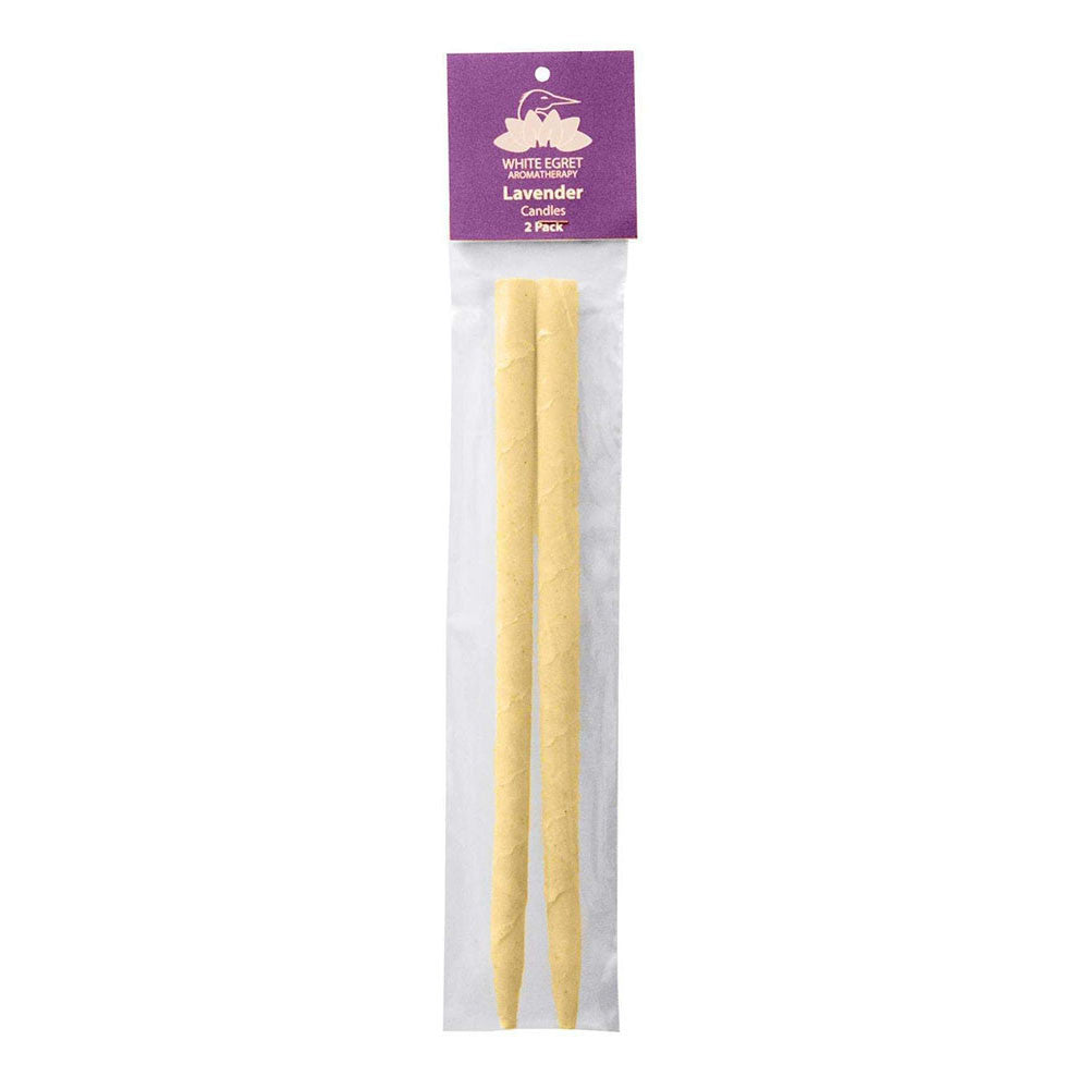 White Egret Personal Care Ear Candle, Lavender, 2 Ea